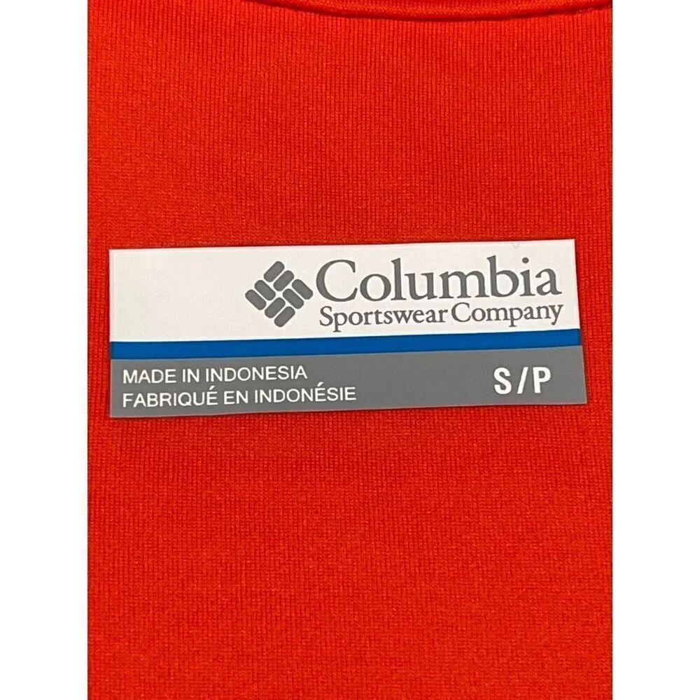 Columbia Freezer Racerback Tank Dress Small Orange - Picture 4 of 7